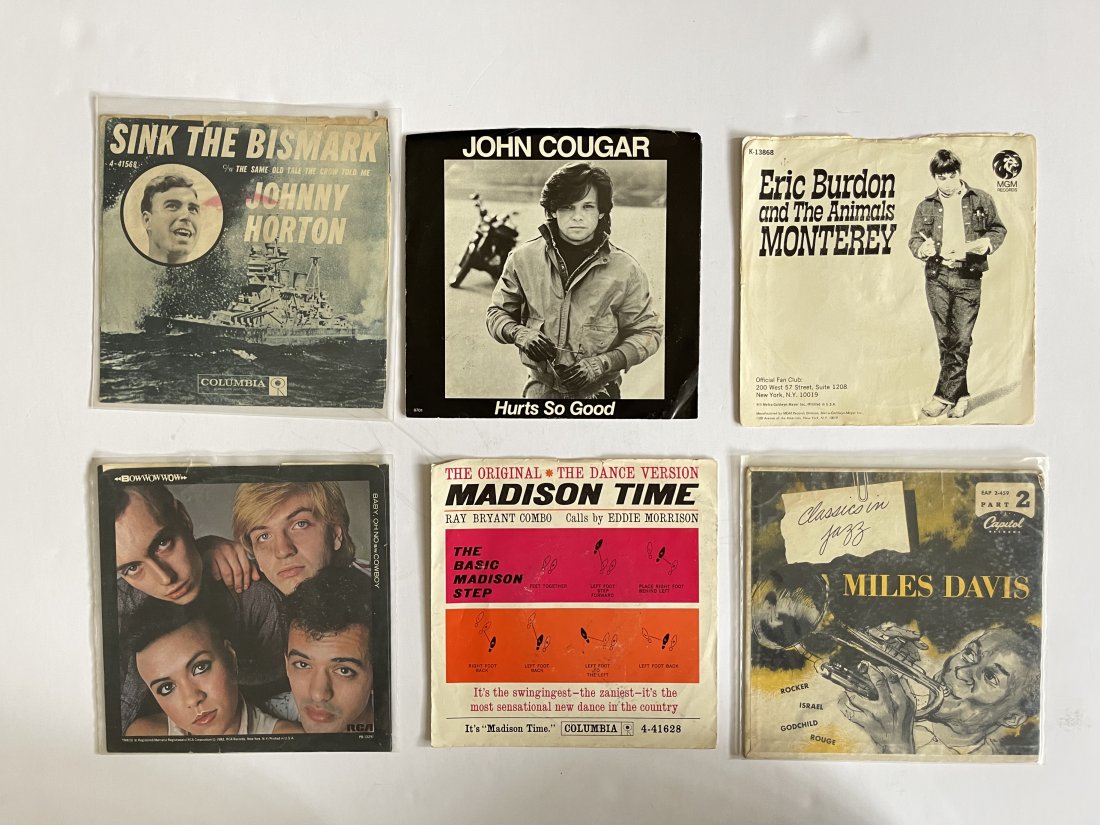 6 VINTAGE PICTURE SLEEVES - NO RECORDS SET #3 (1 of 1)