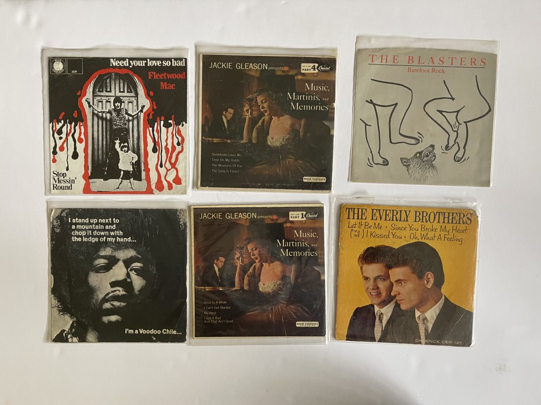 6 VINTAGE PICTURE SLEEVES - NO RECORDS SET #5 (1 of 1)