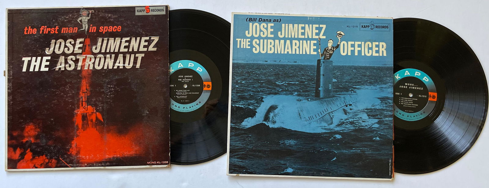 Jose Jimenez - 4 albums (1 of 2)