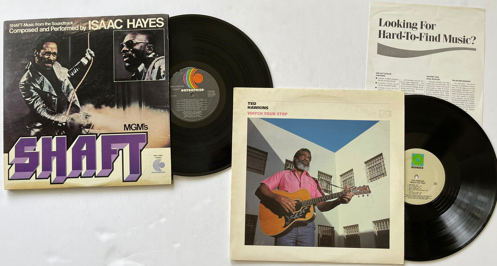 Isaac Hayes Shaft - RARE Ted Hawkins (1 of 1)