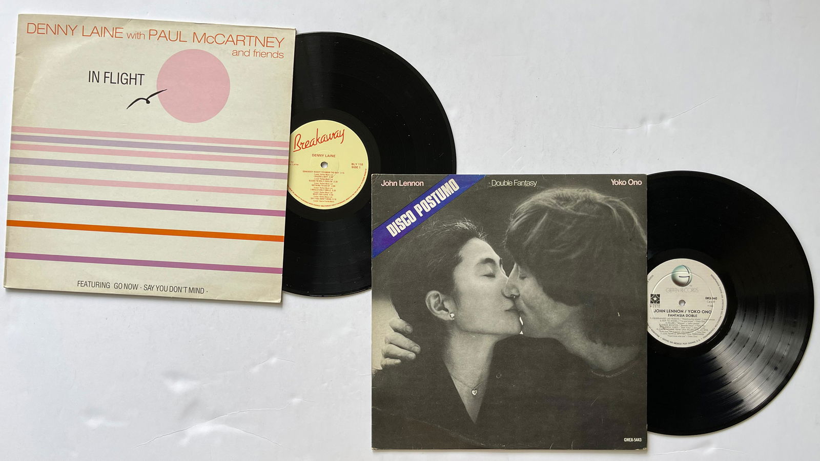 Denny Laine With Paul McCartney - John Lennon Mexico (1 of 1)