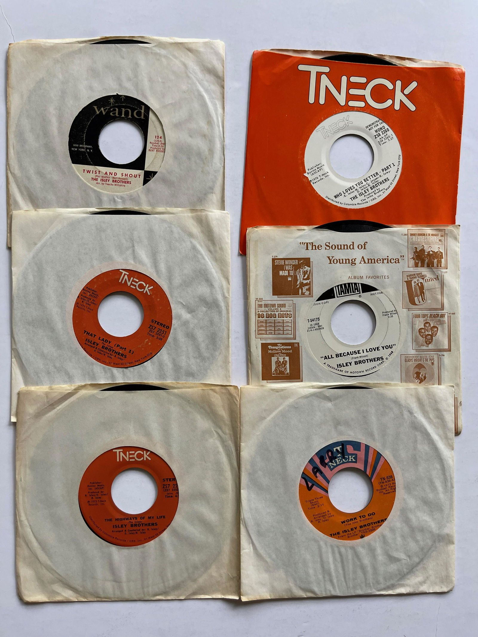 The Isley Brothers SET #1 (1 of 1)