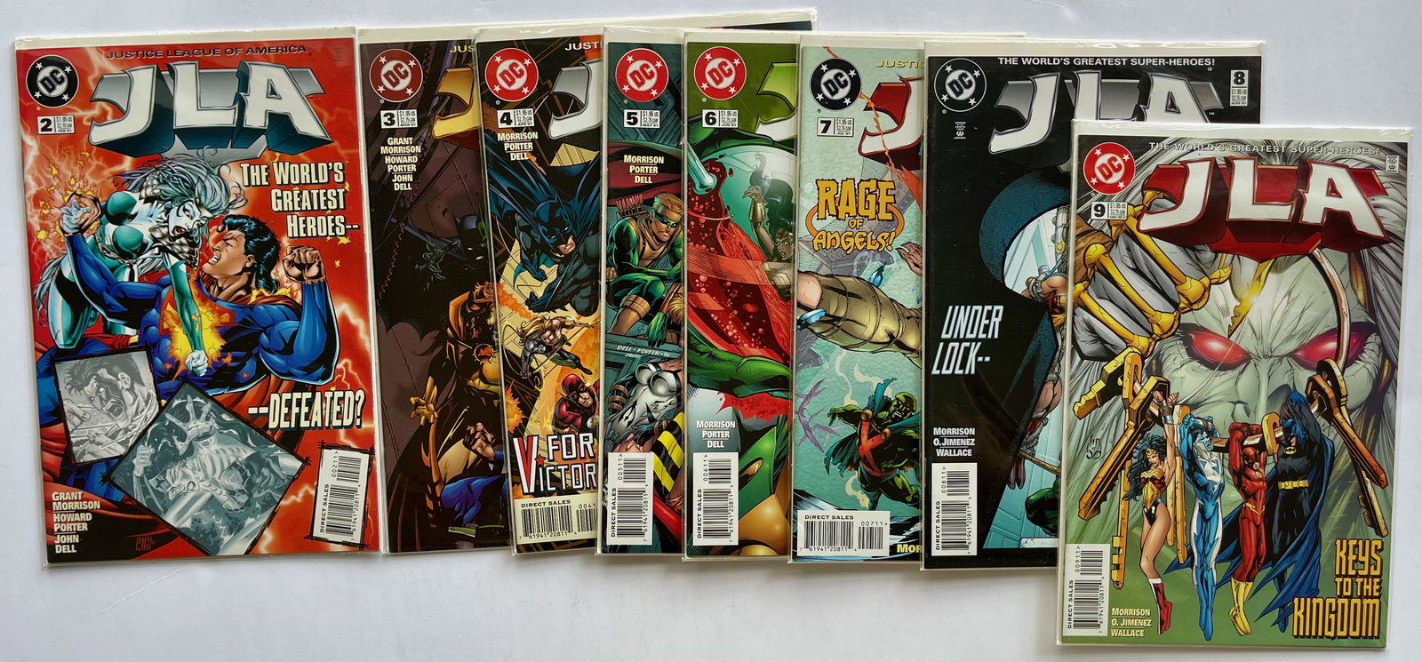 THE JLA 2-9 KEY COLLECTOR SET (1 of 1)