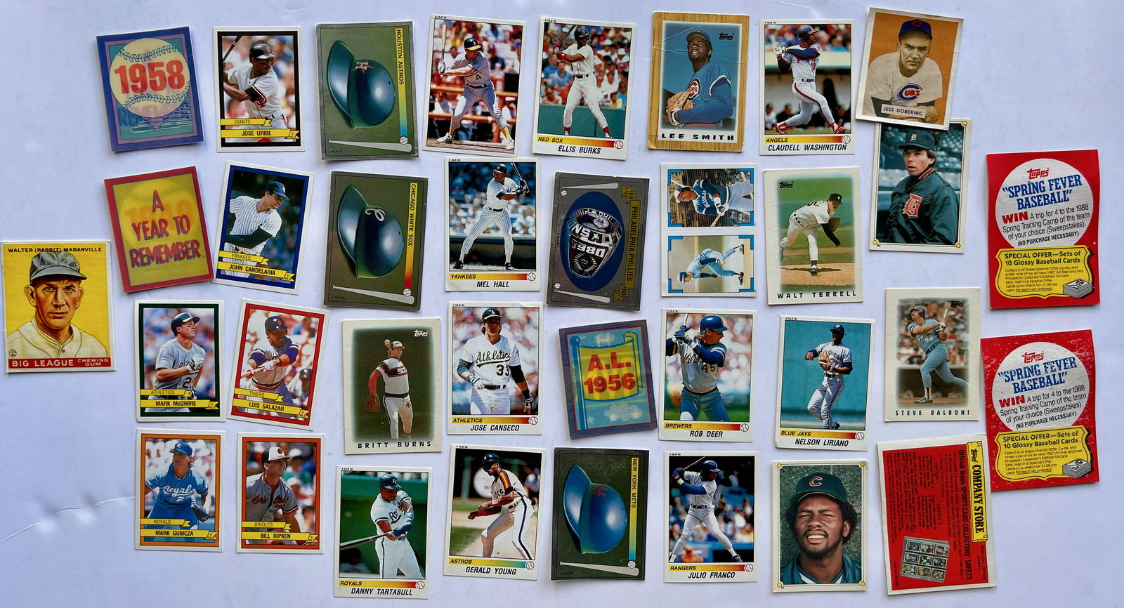 THE MINIATURE BASEBALL CARD SET (1 of 1)