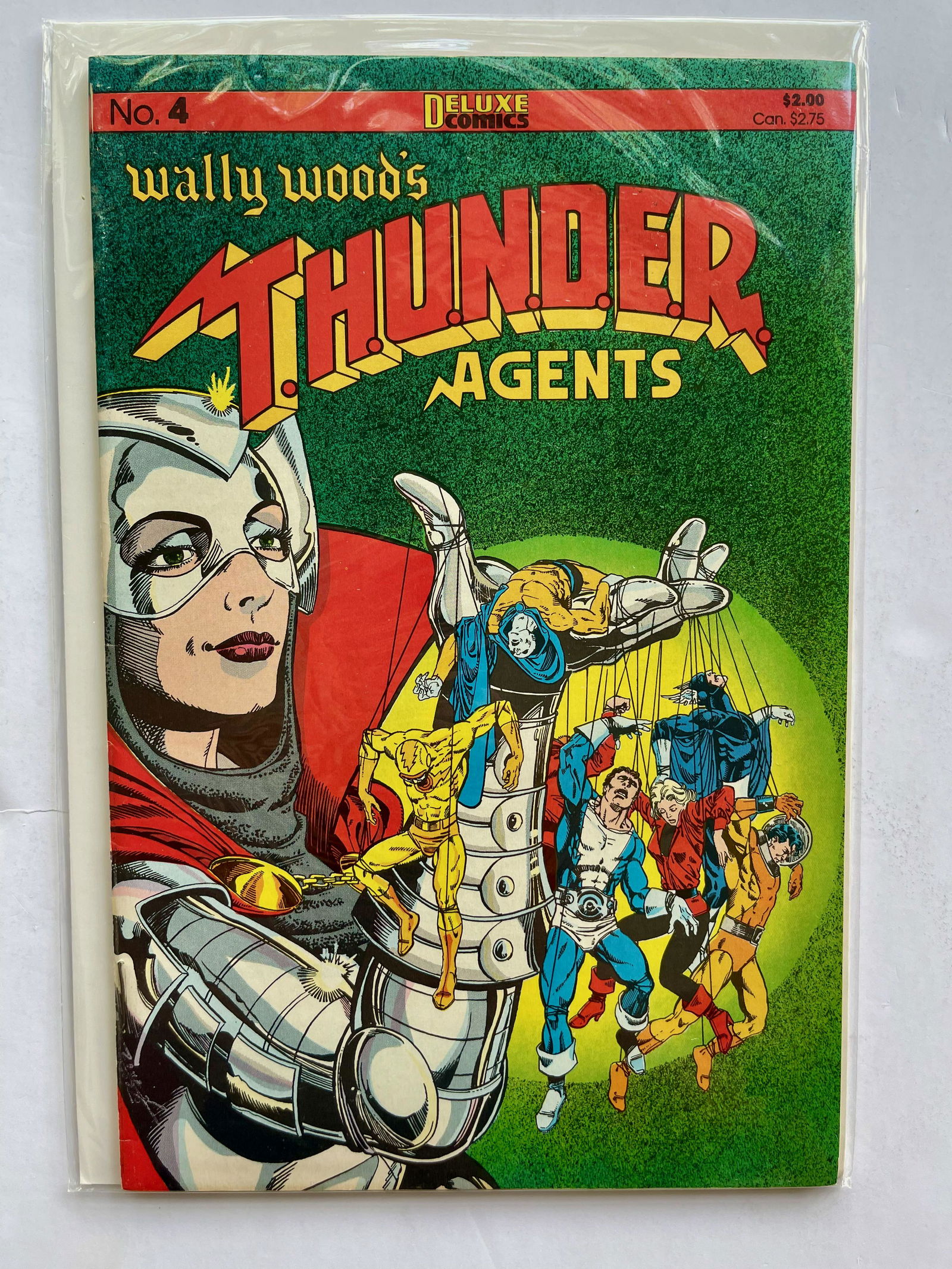 Thunder Agents #4 1986 Deluxe Comics Wally Wood's (1 of 1)
