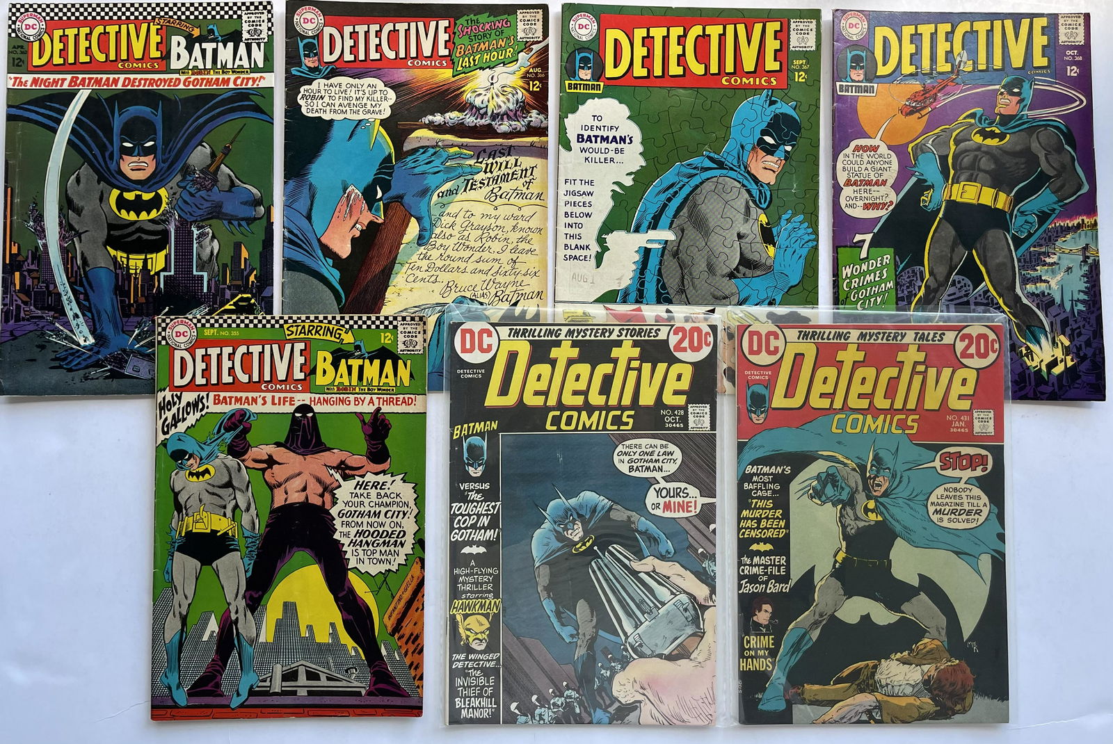 DETECTIVE COMICS SET #4 (1 of 1)