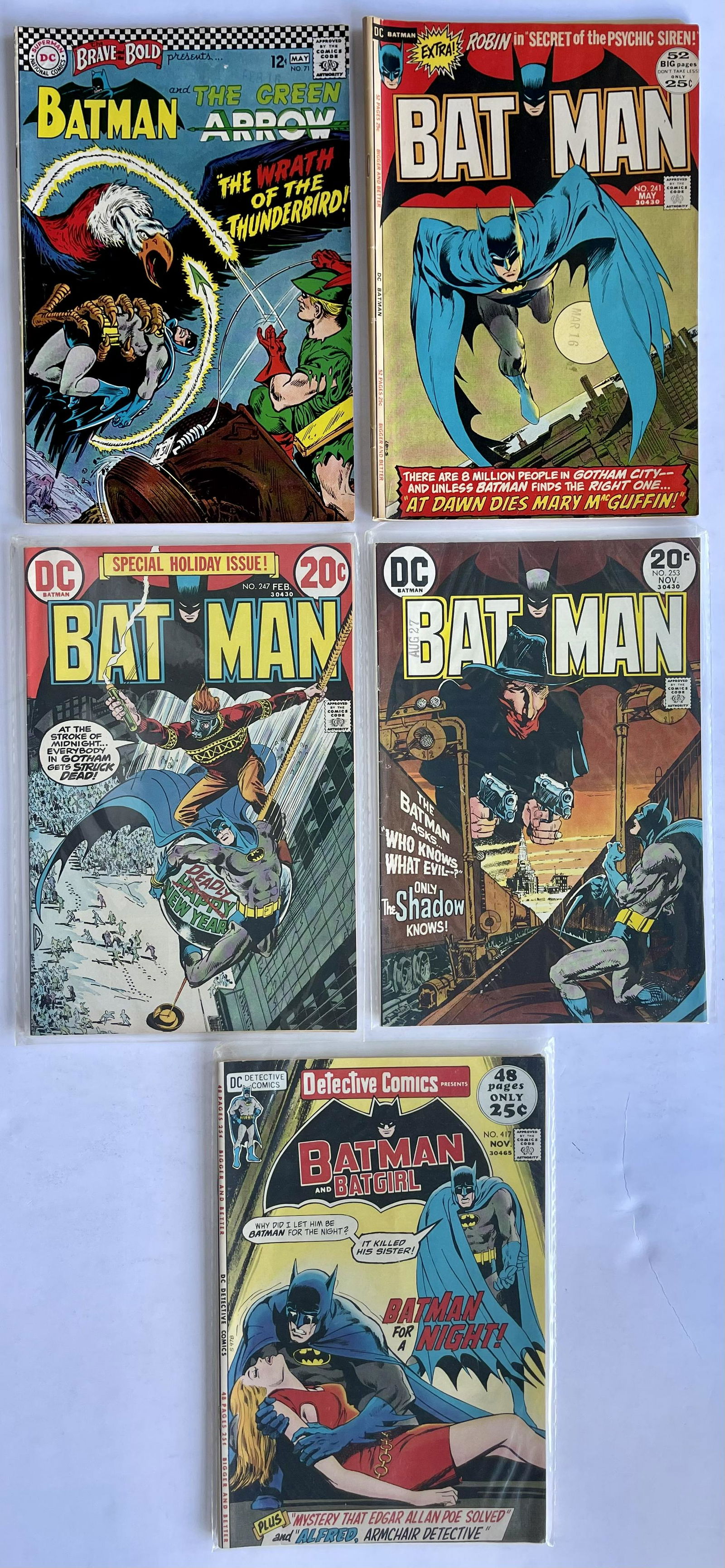 BATMAN SILVER AGE SET (1 of 1)