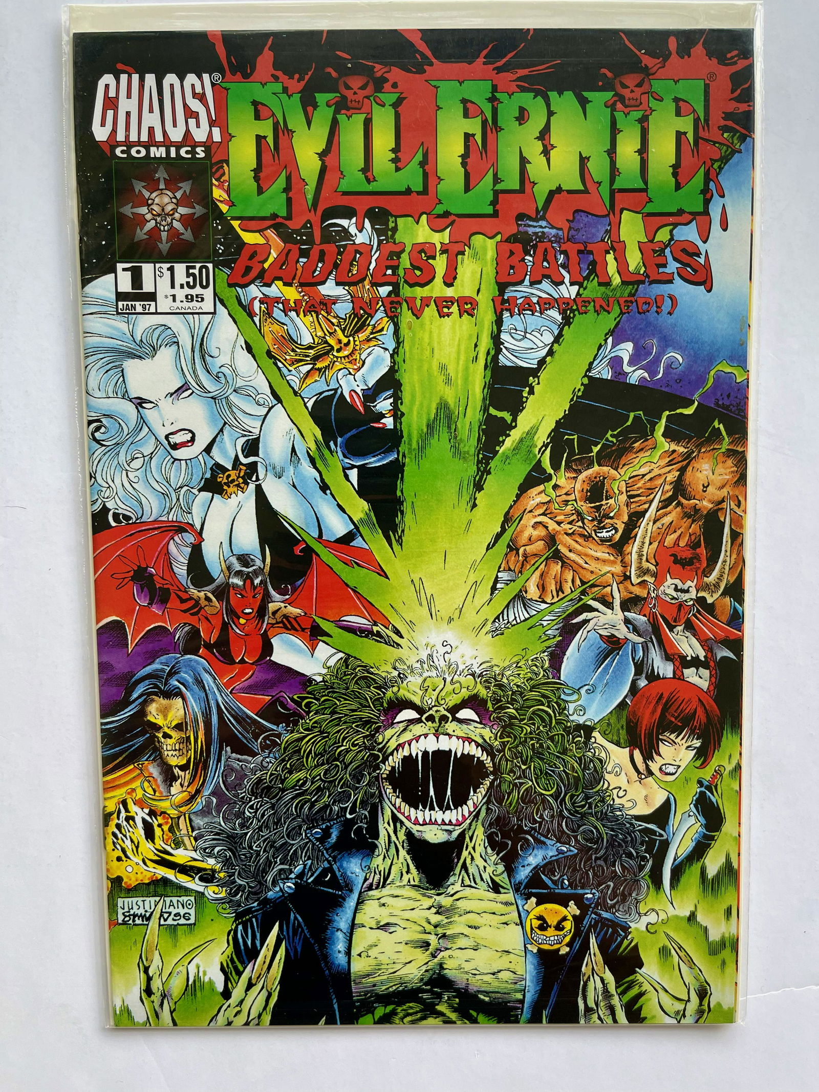 EVIL ERNIE Baddest Battles (That Never Happened!) #1 (1 of 1)