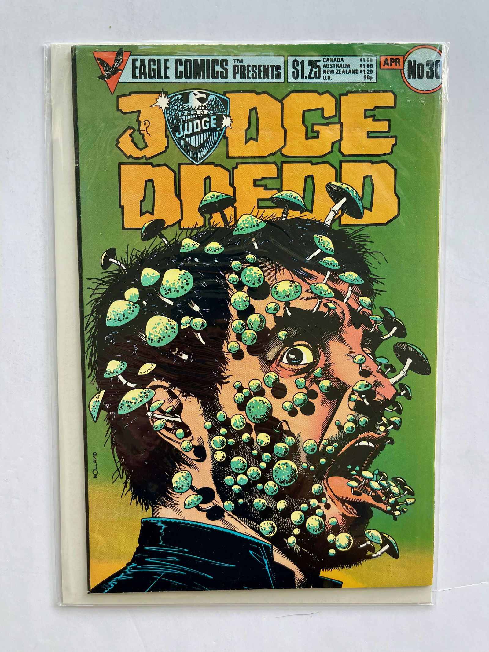 Judge Dredd #30 Eagle Comics Brian Bolland 1986 (1 of 1)
