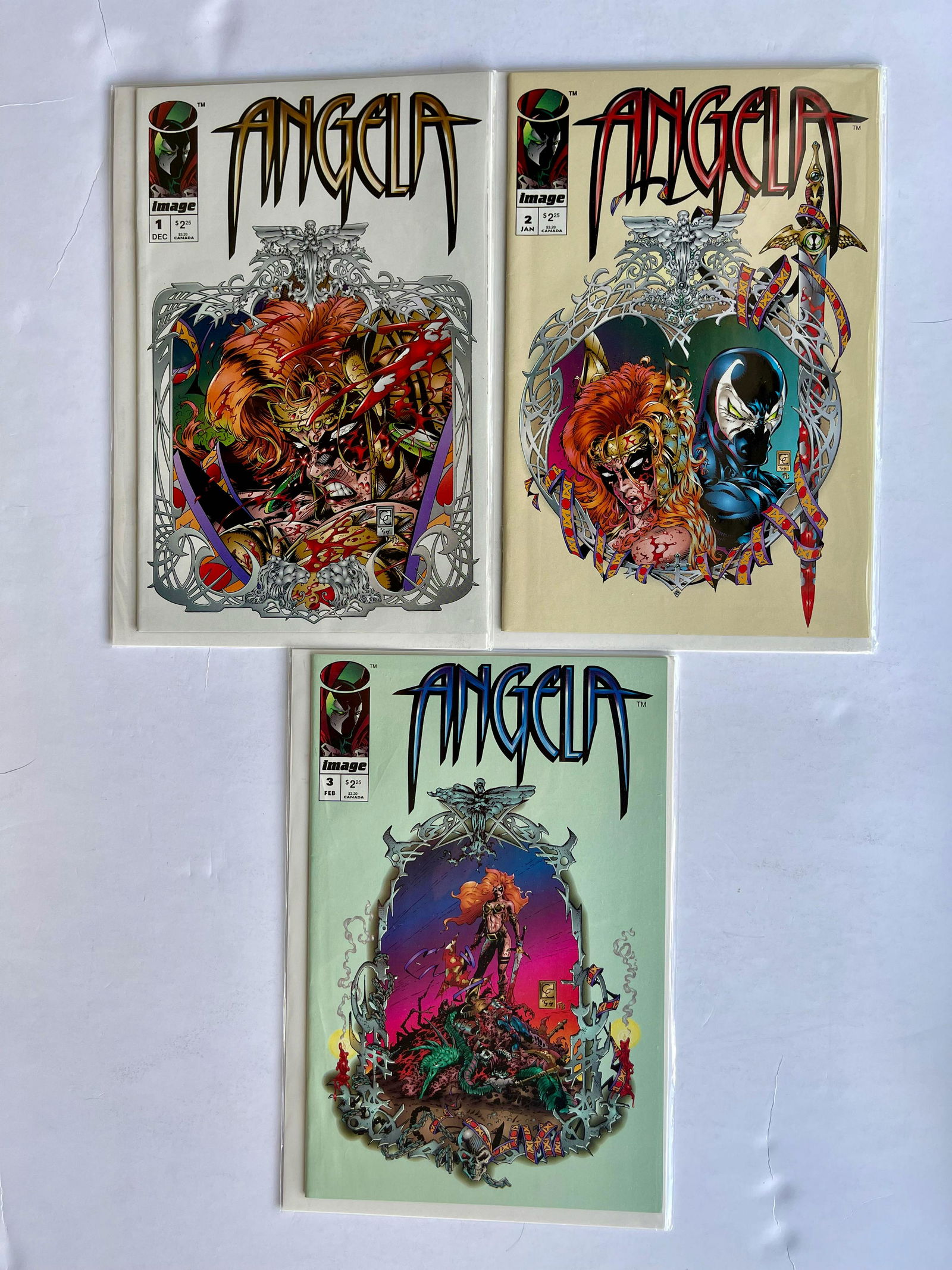 THE ANGELA #1-3 SET (1 of 1)