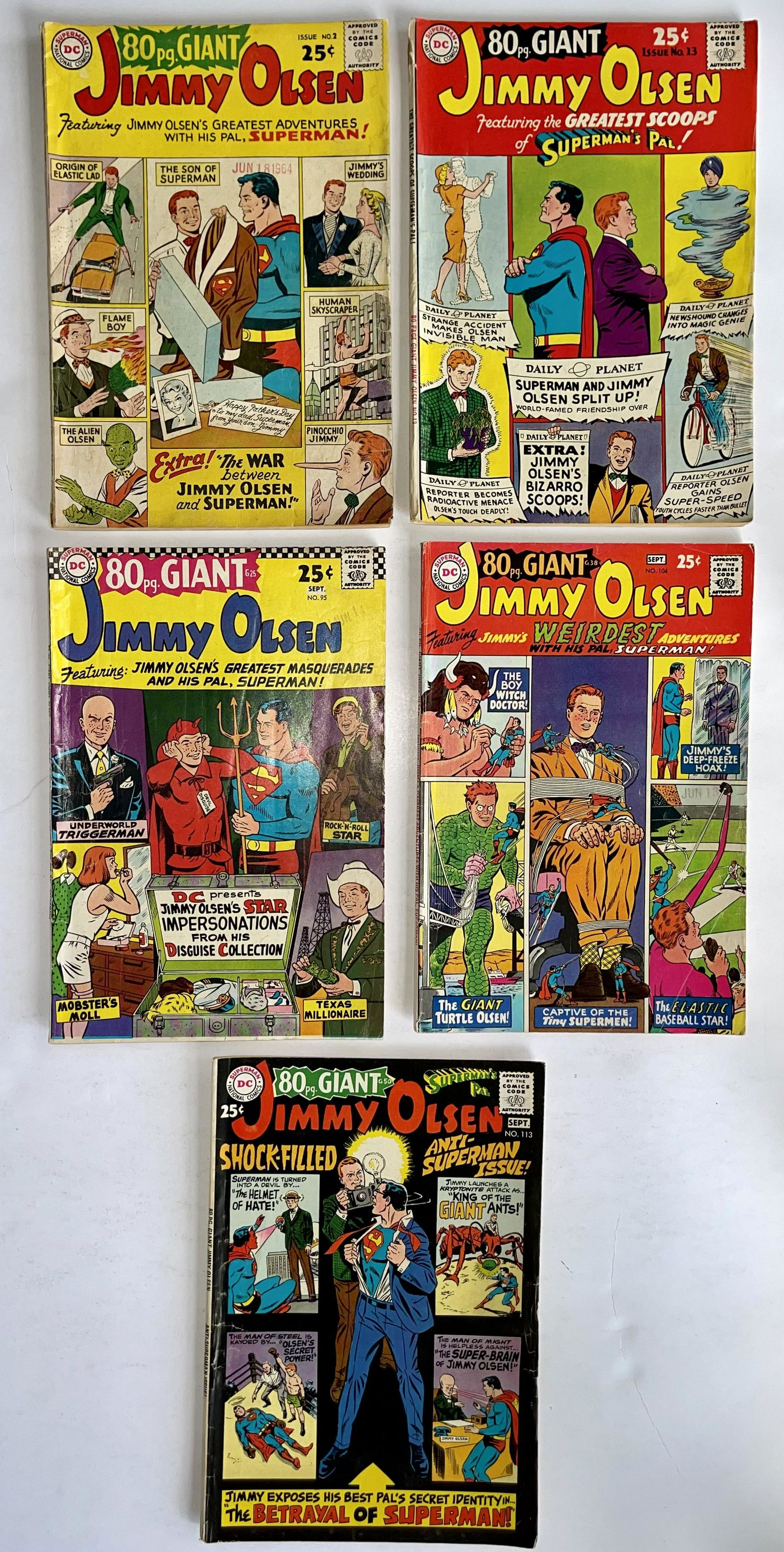 80 PAGE GIANT JIMMY OLSEN SET (1 of 1)