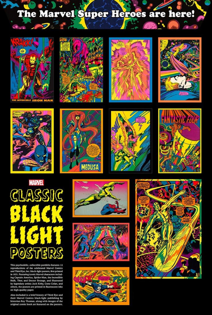 Marvel BlackLight Poster Portfolio (1 of 6)
