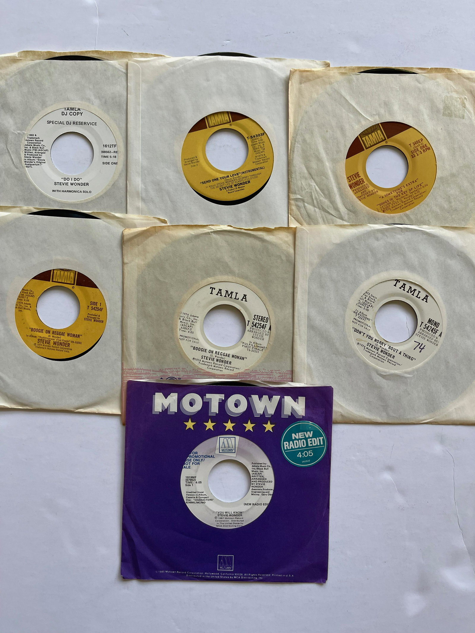 STEVIE WONDER SET #2 (1 of 1)
