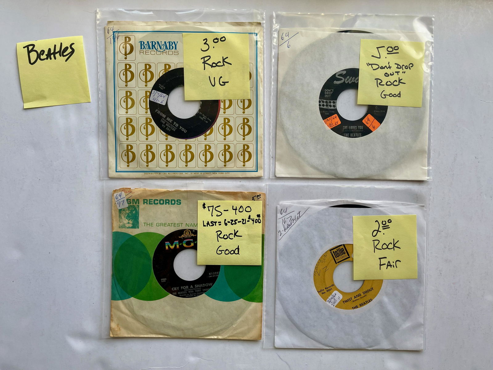 THE BEATLES SET #1 (1 of 1)