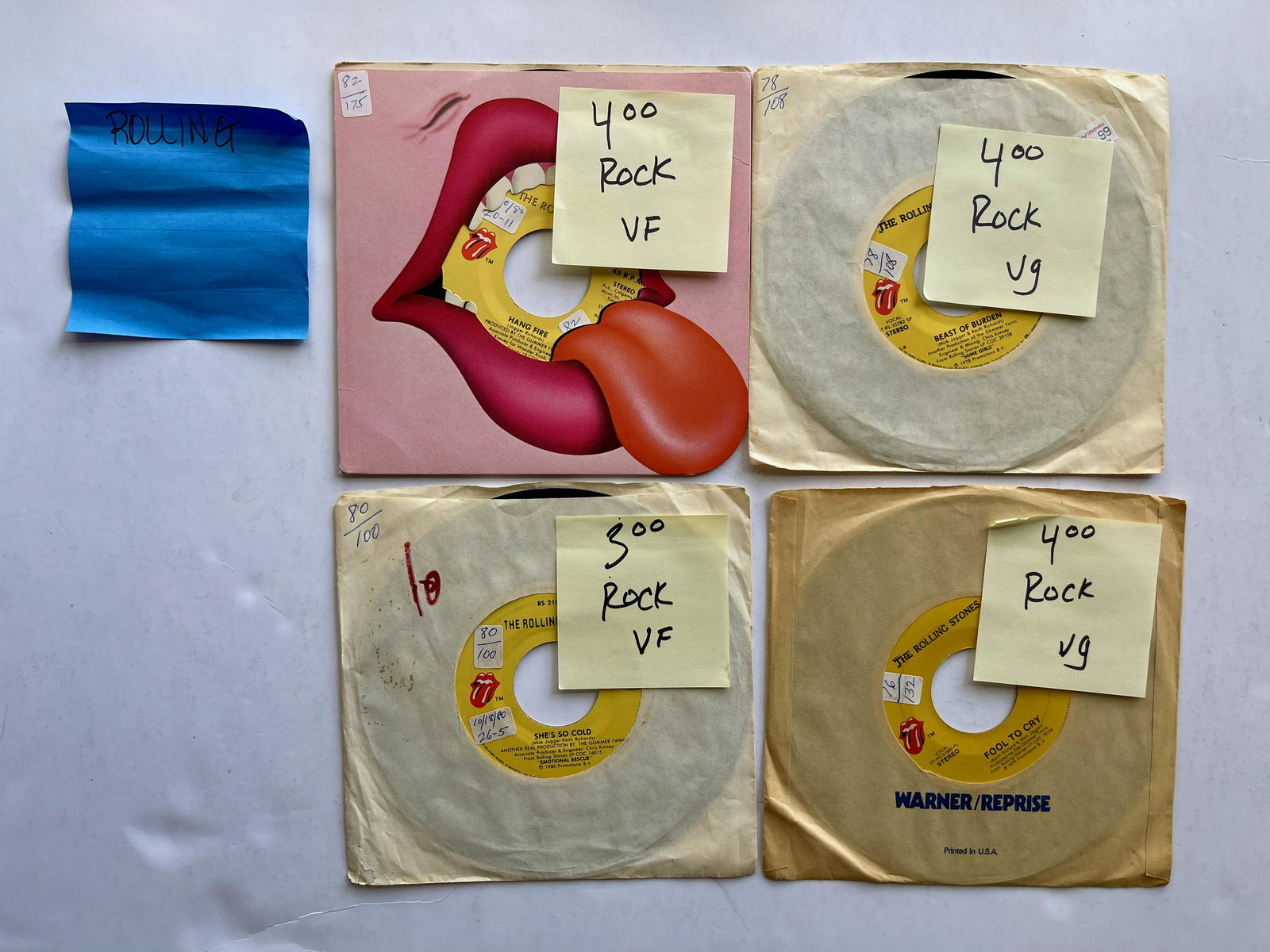 THE ROLLING STONES SET #6 (1 of 1)