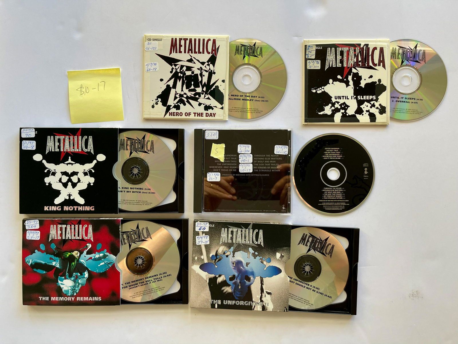 THE METALLICA CD SET (1 of 1)