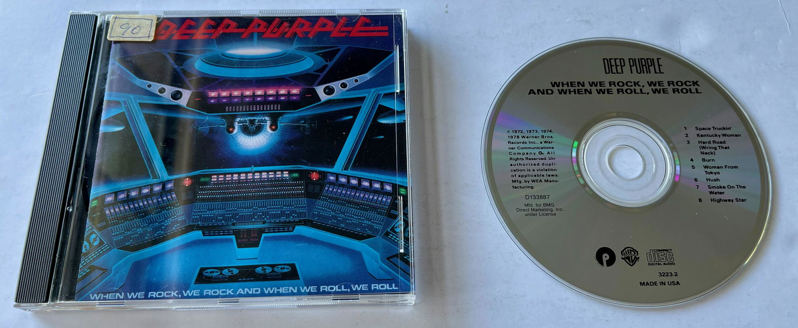 Deep Purple - When We Rock CD: Deep Purple - When We Rock, We Rock And When We Roll, We RollLabel:Warner Bros. Records - 3223-2, Purple Records - 3223-2Format:CD, Compilation