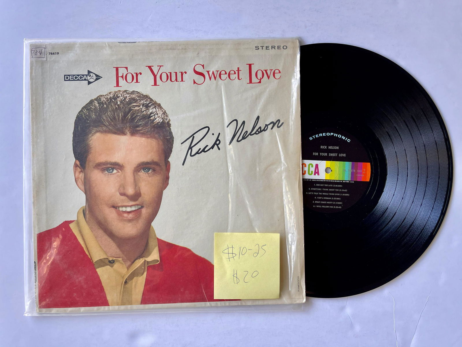 Rick Nelson - For Your Sweet Love (1 of 1)