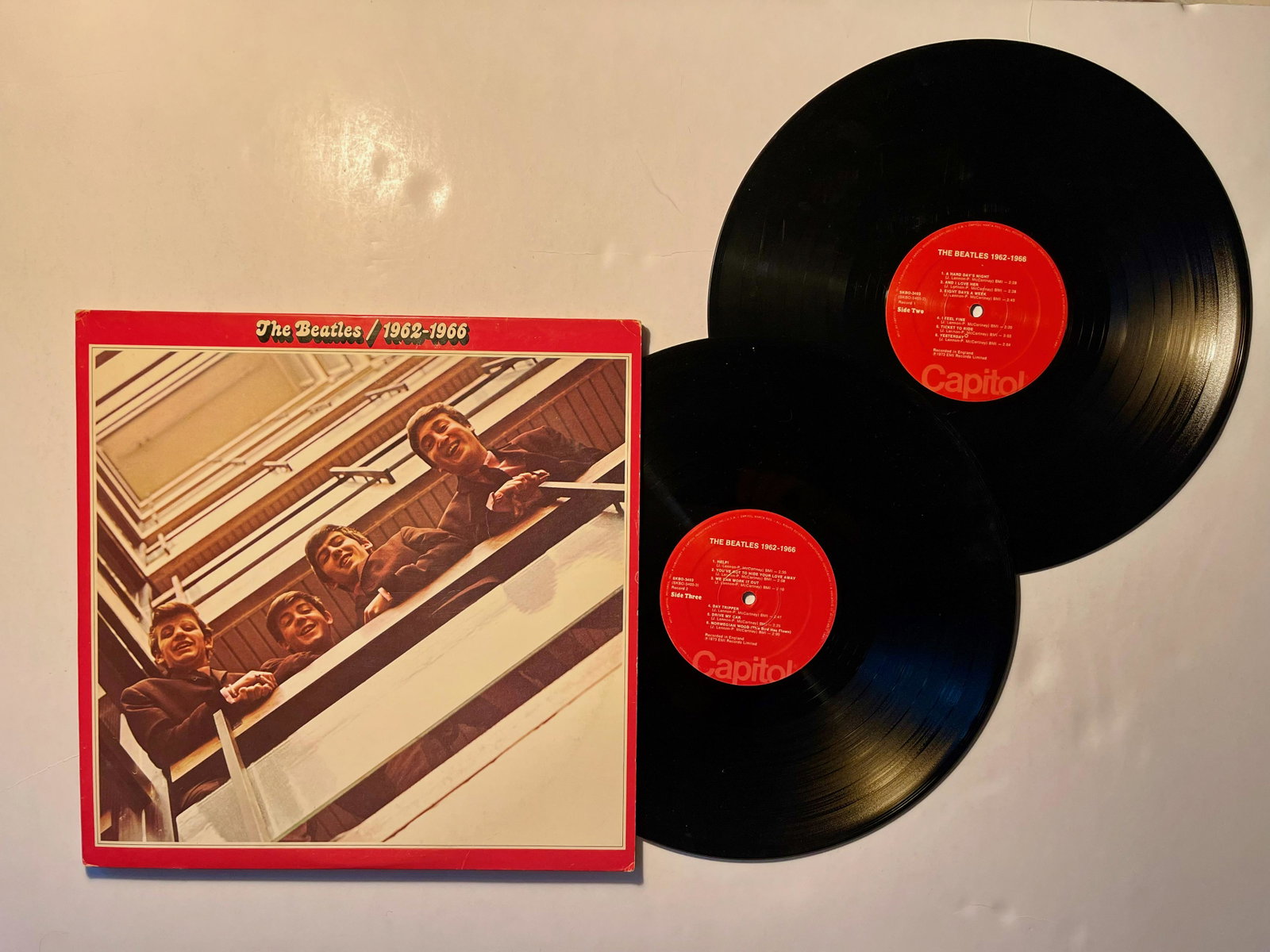 The Beatles - The Beatles 1962-1966: The Beatles - The Beatles 1962-1966Label:Capitol Records - SKBO 3403, Capitol Records - SKBO-3403Format:2 x Vinyl, LP, Compilation