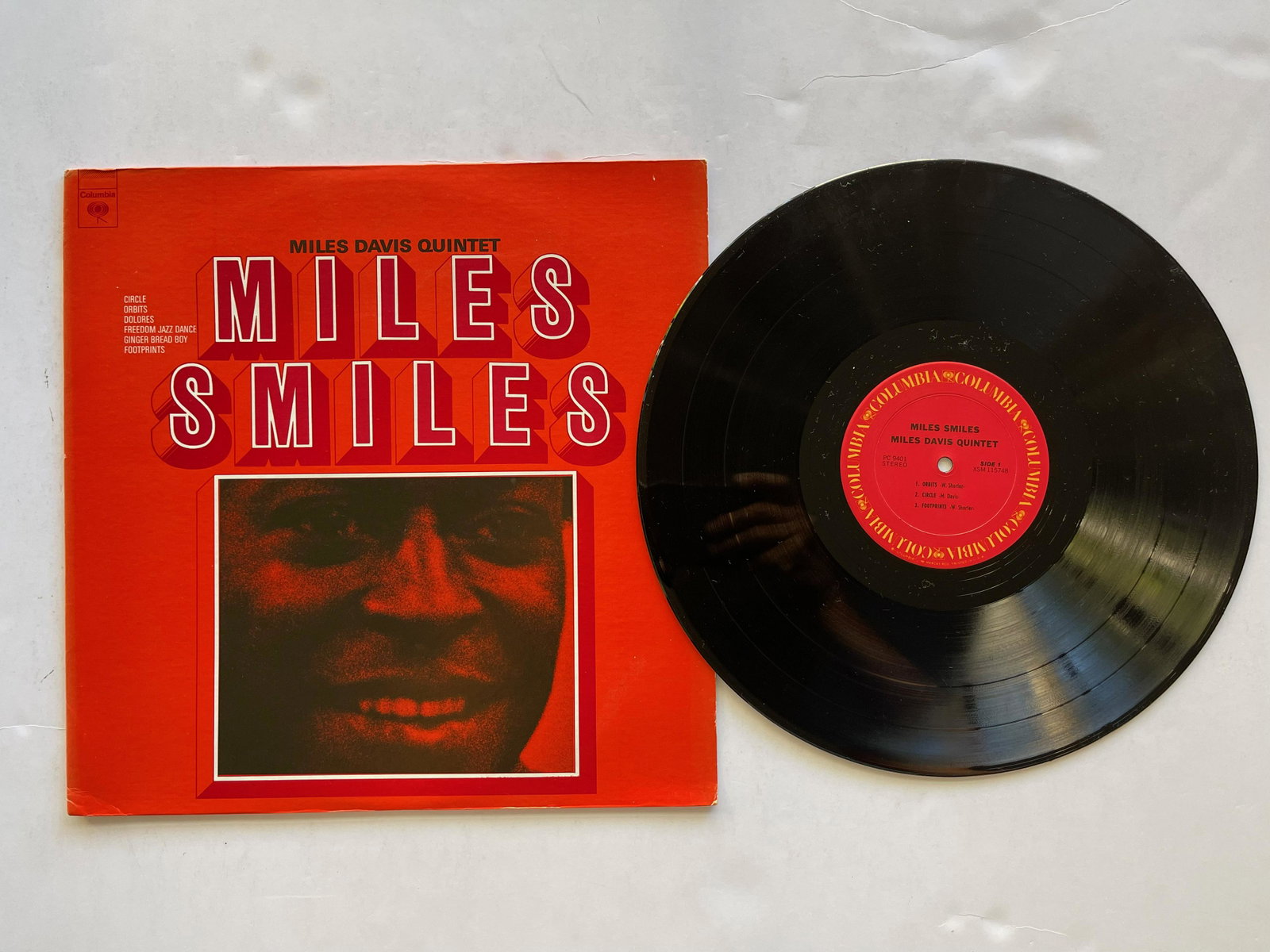 Miles Davis Quintet - Miles Smiles: Miles Davis Quintet - Miles SmilesLabel:Columbia - KCS 9401, Columbia - PC 9401Format:Vinyl, LP, Stereo, AlbumCountry:US