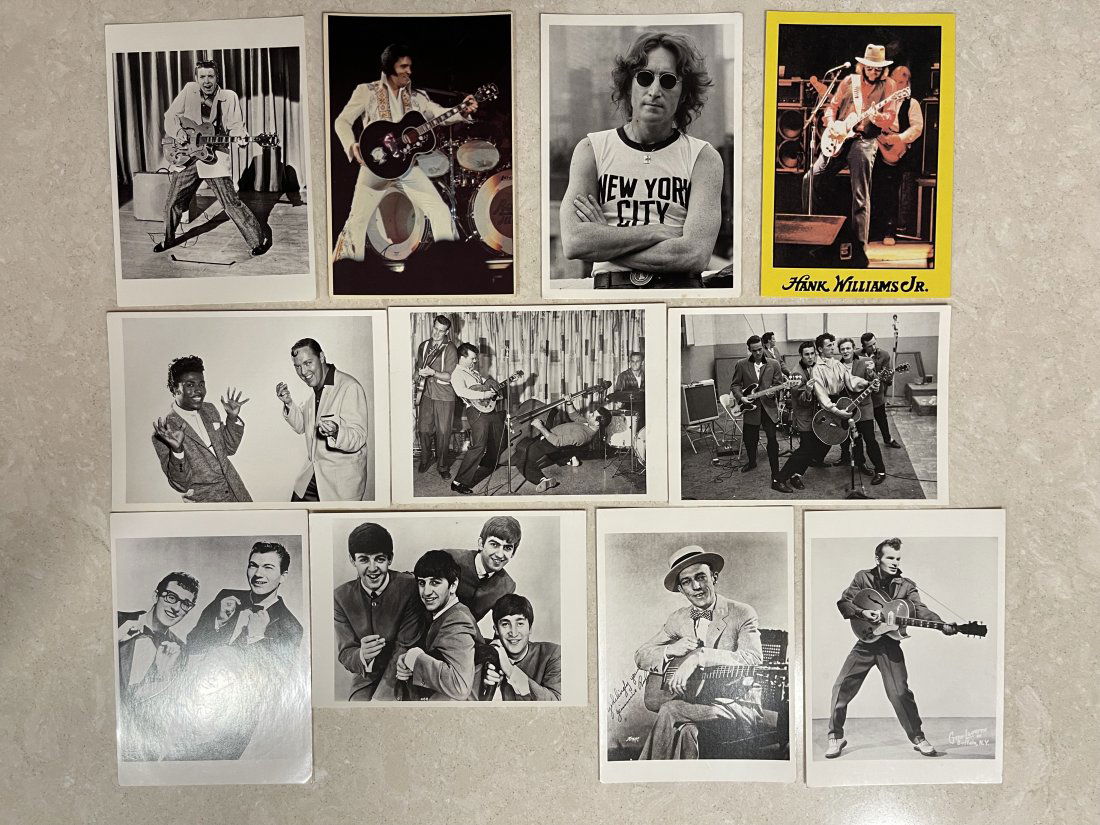 VINTAGE POSTCARD SET WITH BEATLES (1 of 1)