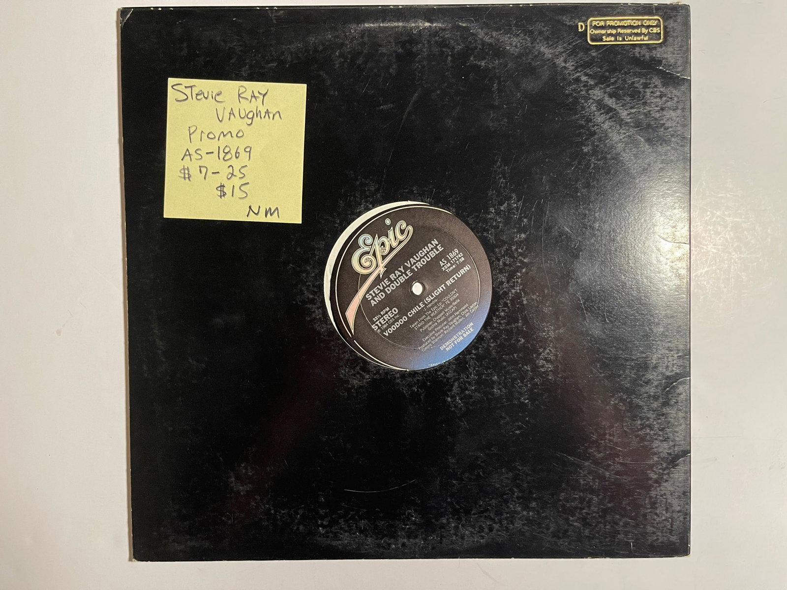 STEVIE RAY VAUGHAN - PROMO: STEVIE RAY VAUGHAN & DICK DALE - PIPELINE