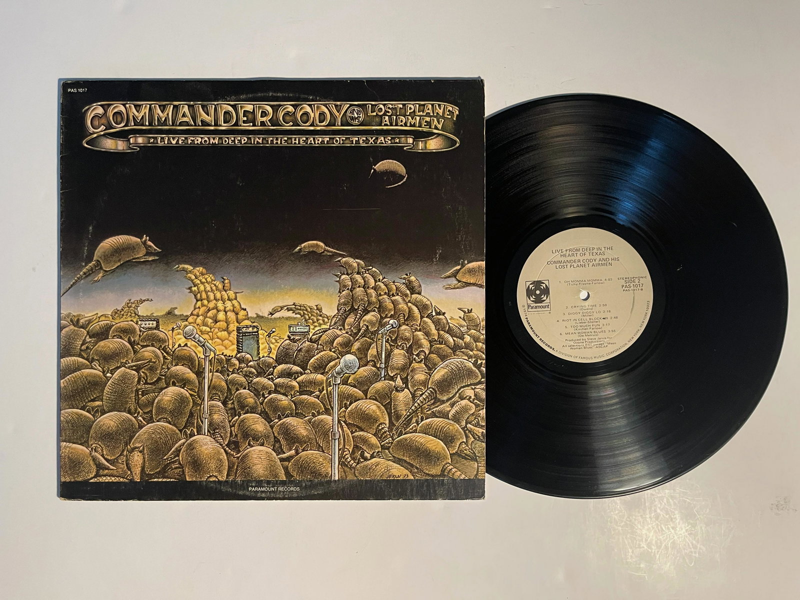 COMMANDER CODY - LIVE: COMMANDER CODY - LIVE FROM THE DEEP HEART OF TEXAS