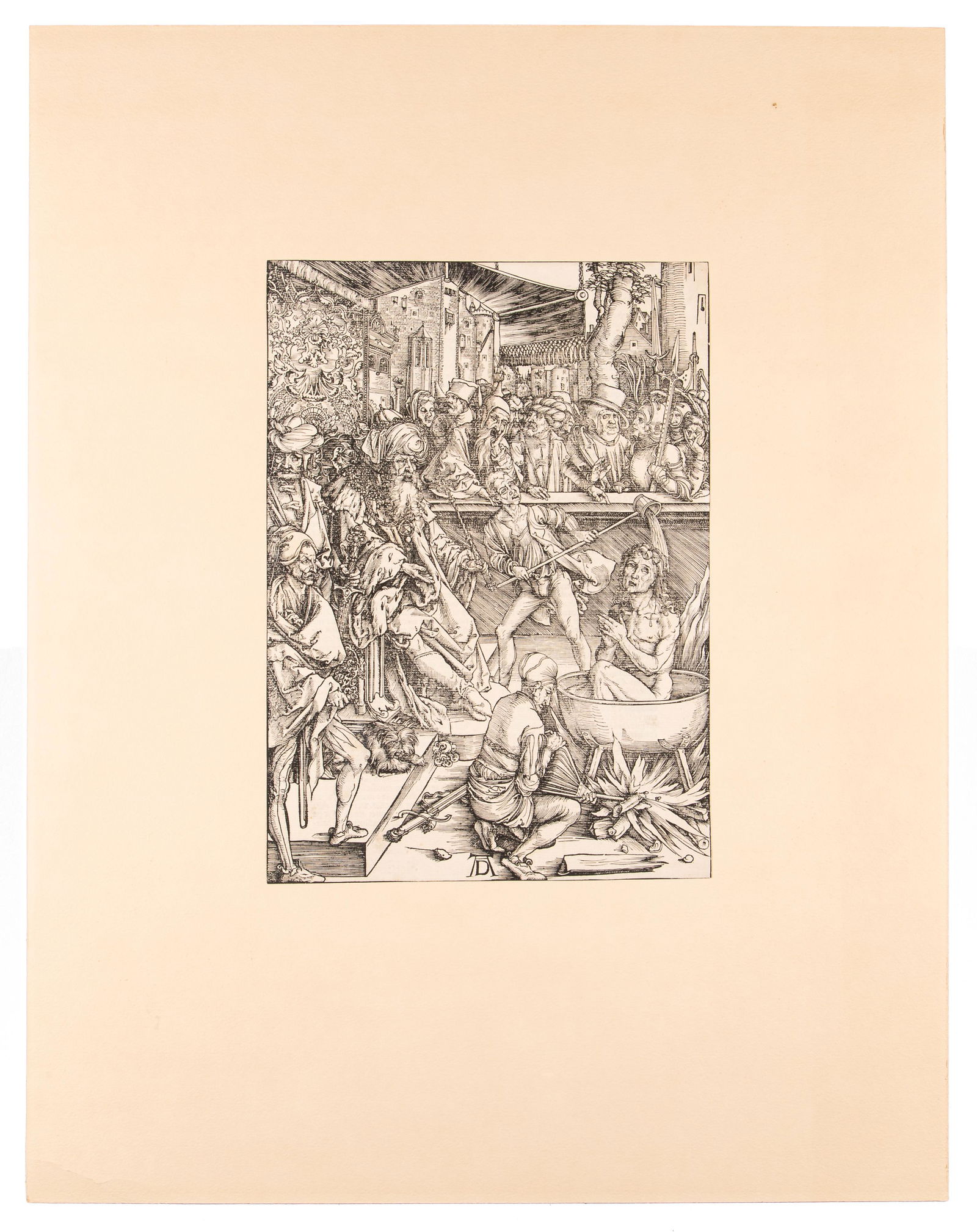 Albrecht Durer - The Martyrdom of Saint John, from The Apocalypse (1 of 3)