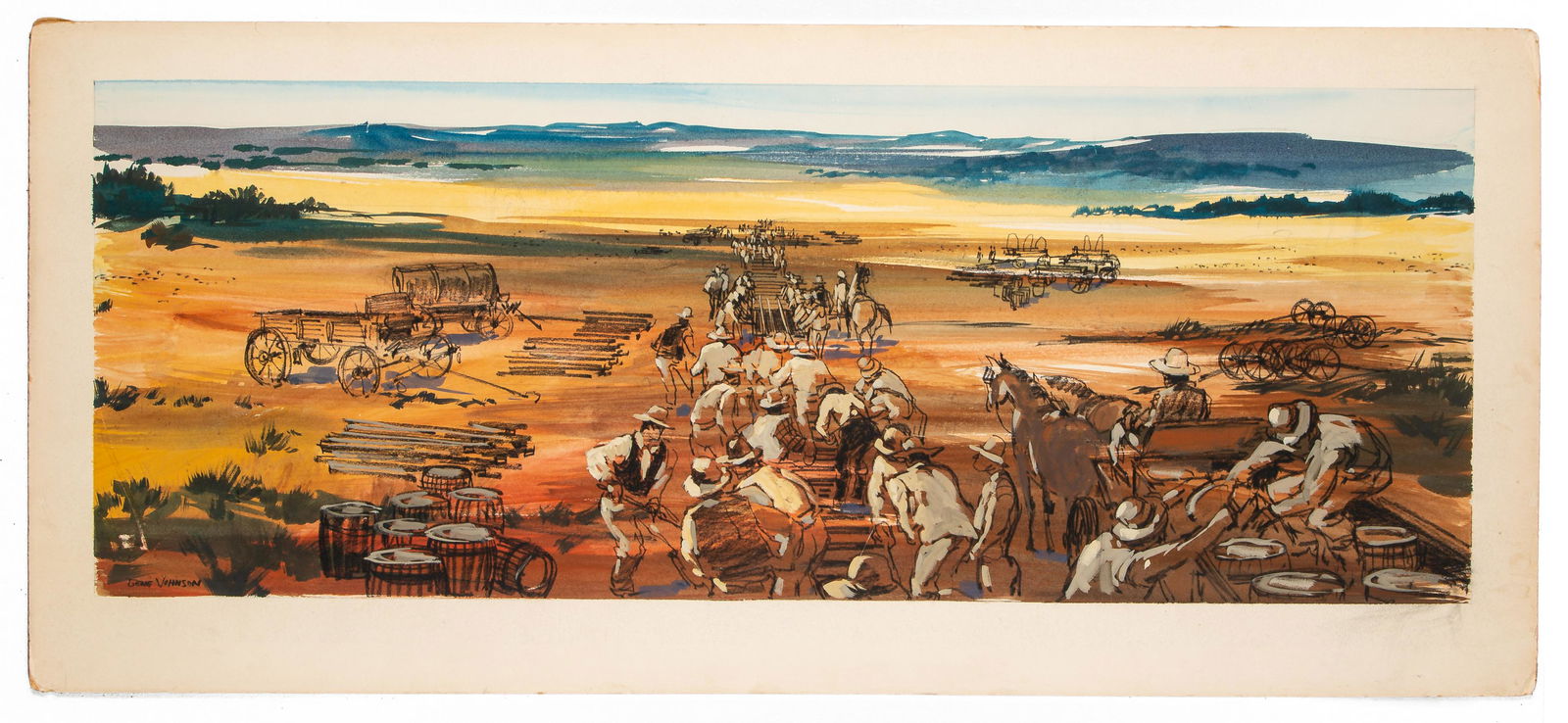 Gene Johnson - BUILDING THE RAILROAD (1 of 1)