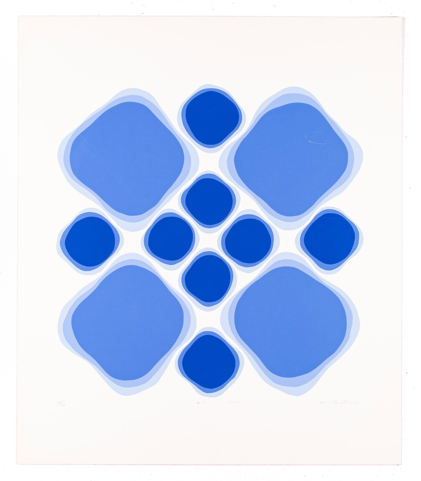 Nobumitsu Fukui #15 1967 Screenprint (1 of 1)