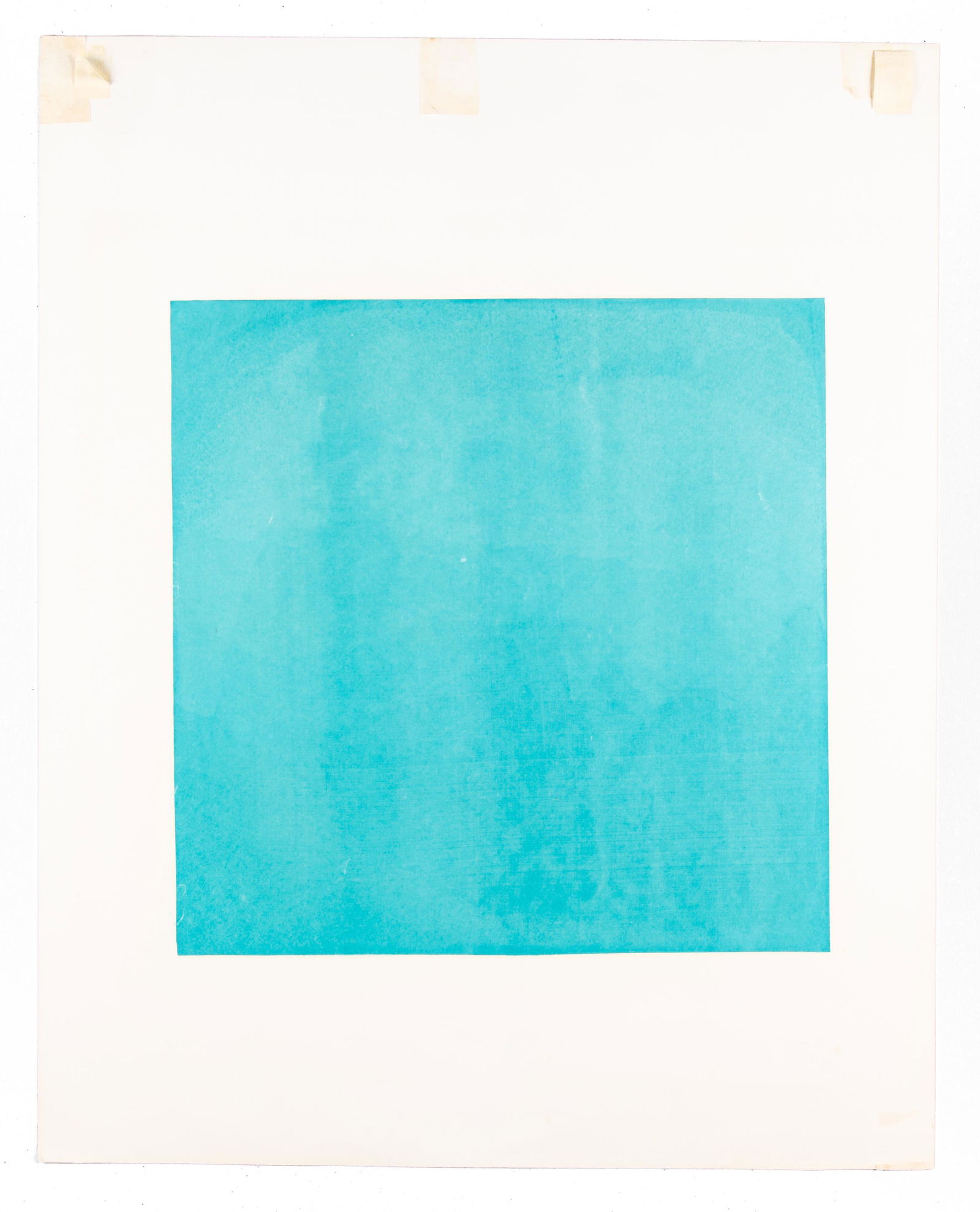 Unknown artist - Turquoise Square (1 of 1)