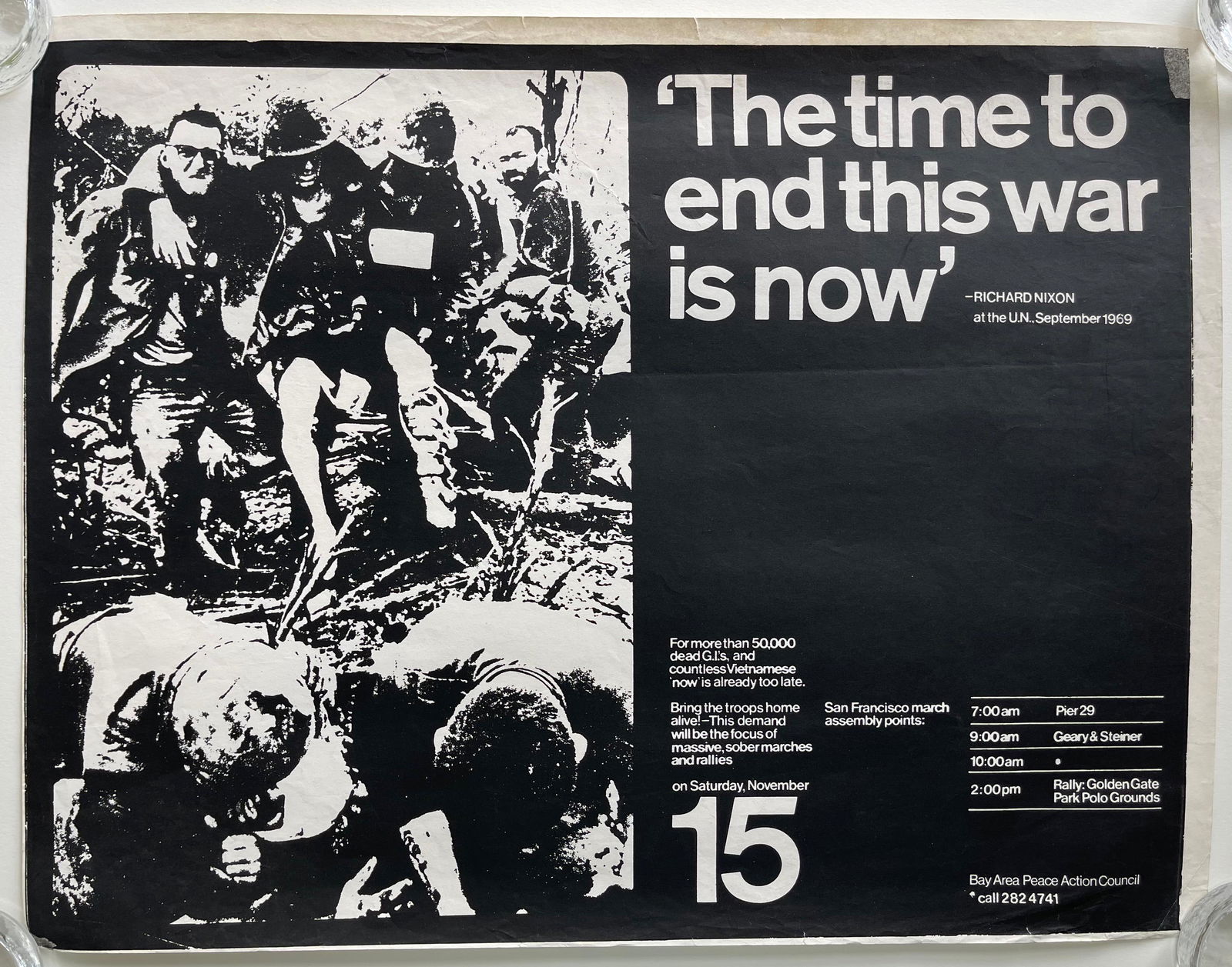 THE TIME TO END THIS WAR IS NOW (1 of 1)