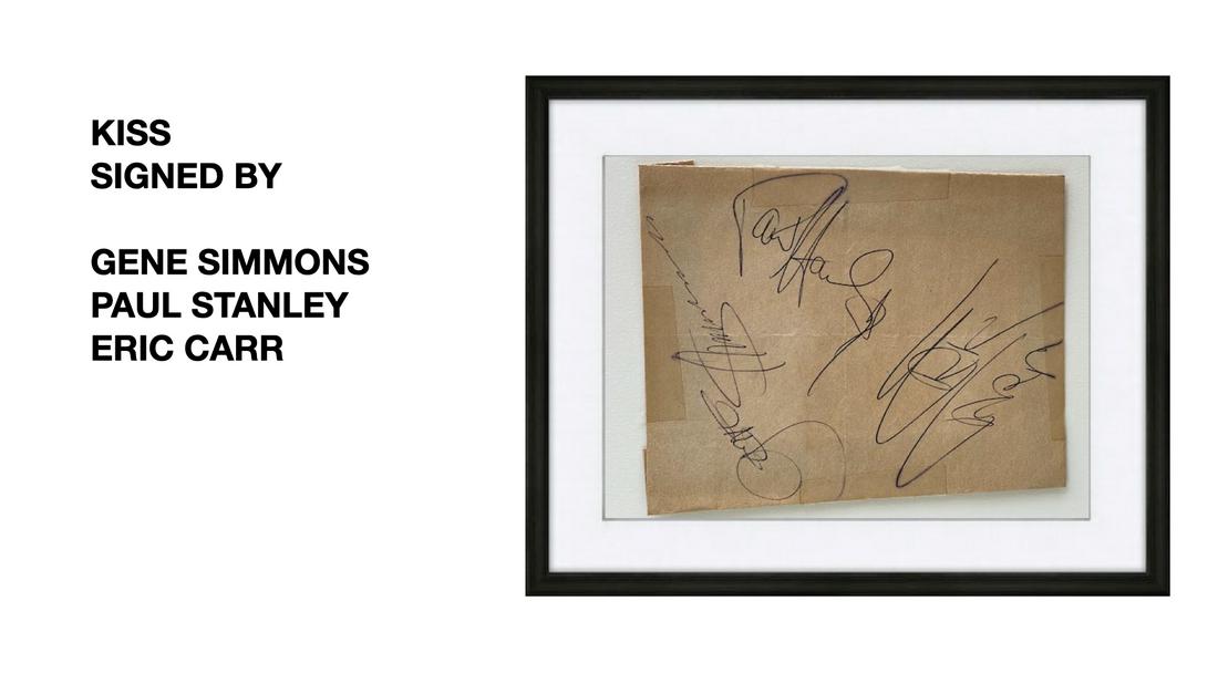 KISS - AUTOGRAPH (1 of 2)