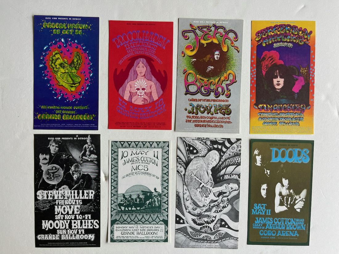 AMAZING GRANDE BALLROOM POSTCARD SET (1 of 2)