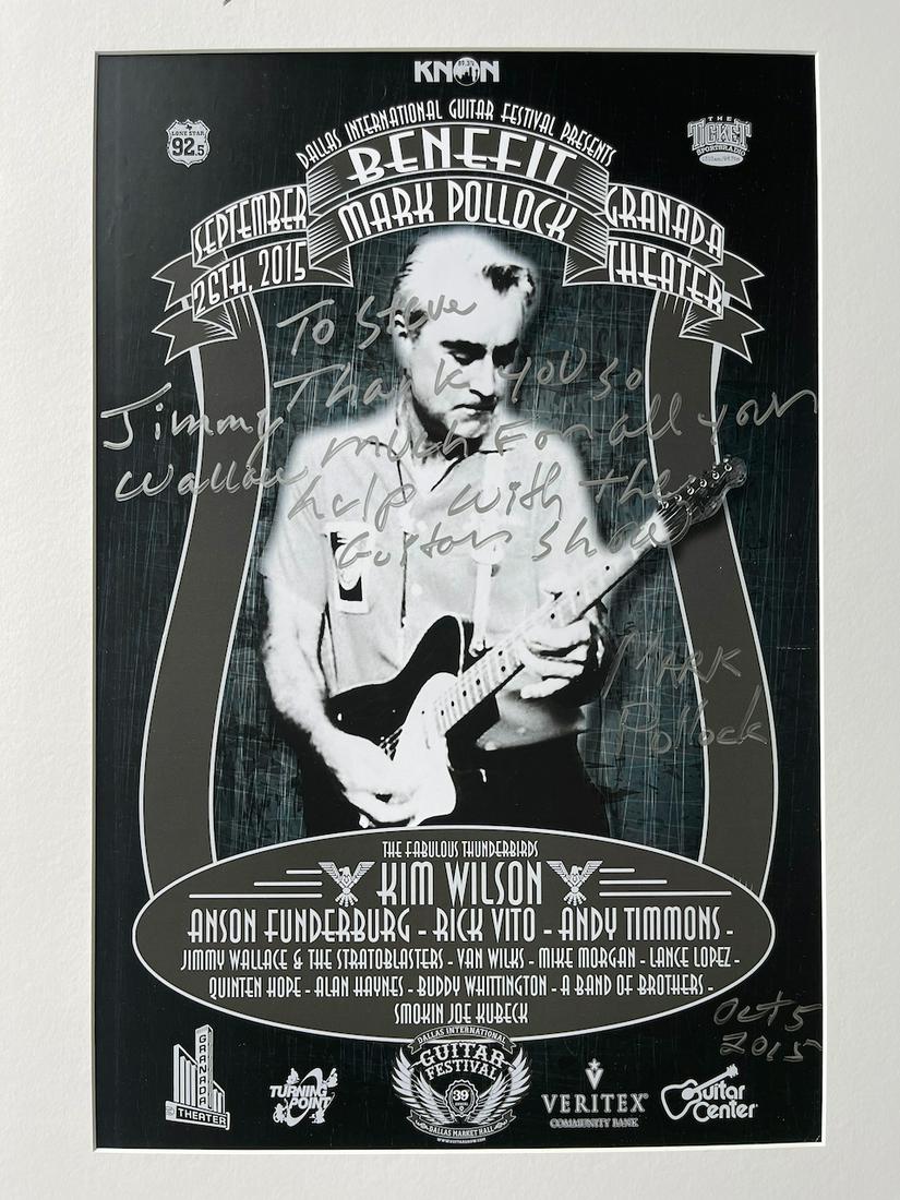 DALLAS INTERNATIONAL GUITAR FESTIVAL SIGNED (1 of 3)