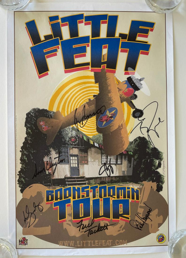 LITTLE FEAT - BARNSTORMIN TOUR - SIGNED (1 of 1)