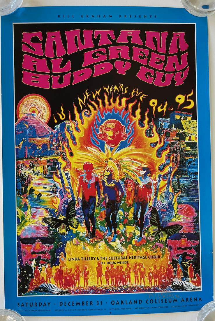 Santana Oakland 94 Rios / Machado - 1st SIGNED (1 of 2)