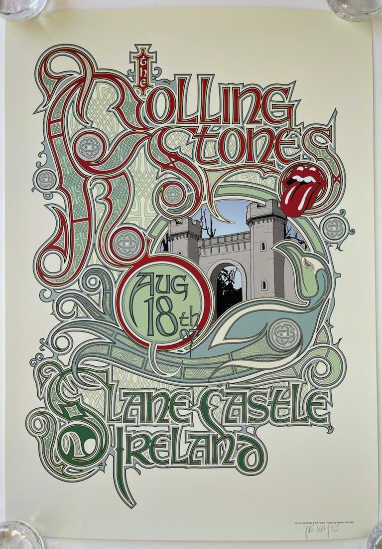Rolling Stones Slane 07 Taylor Whyte - 1st SIGNED (1 of 2)