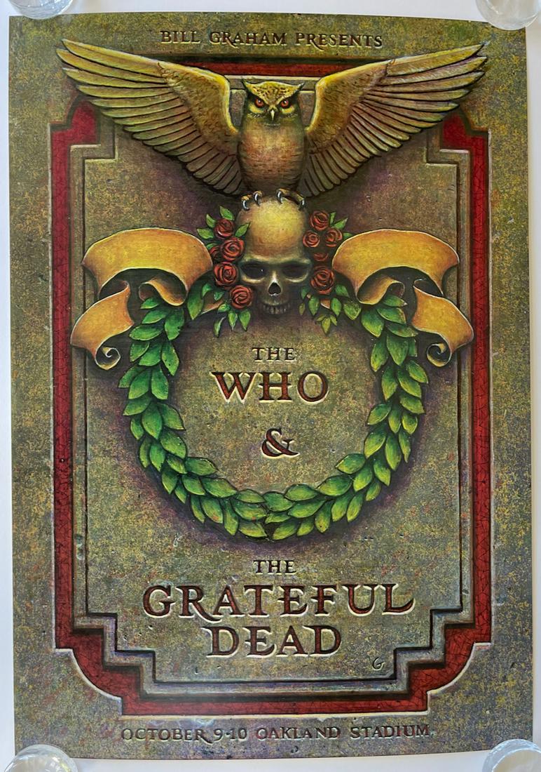 THE WHO - GRATEFUL DEAD OAKLAND STADIUM (1 of 1)