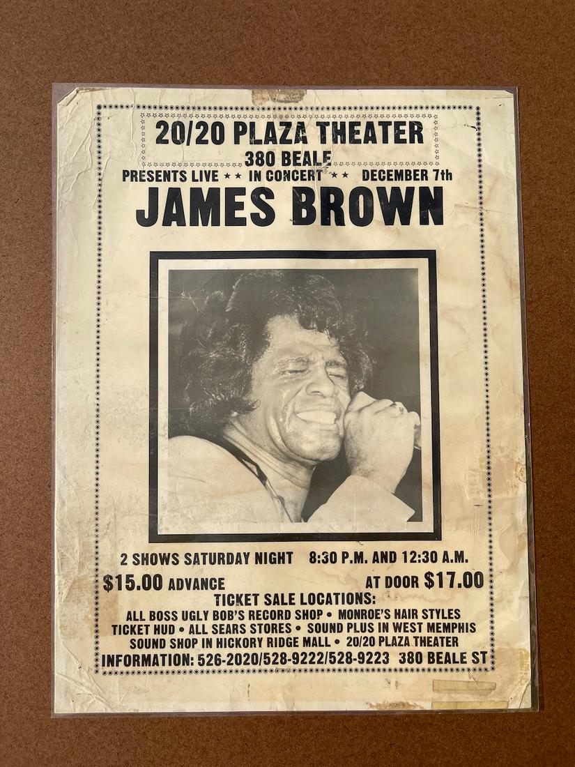JAMES BROWN AT THE PLAZA THEATER (1 of 1)