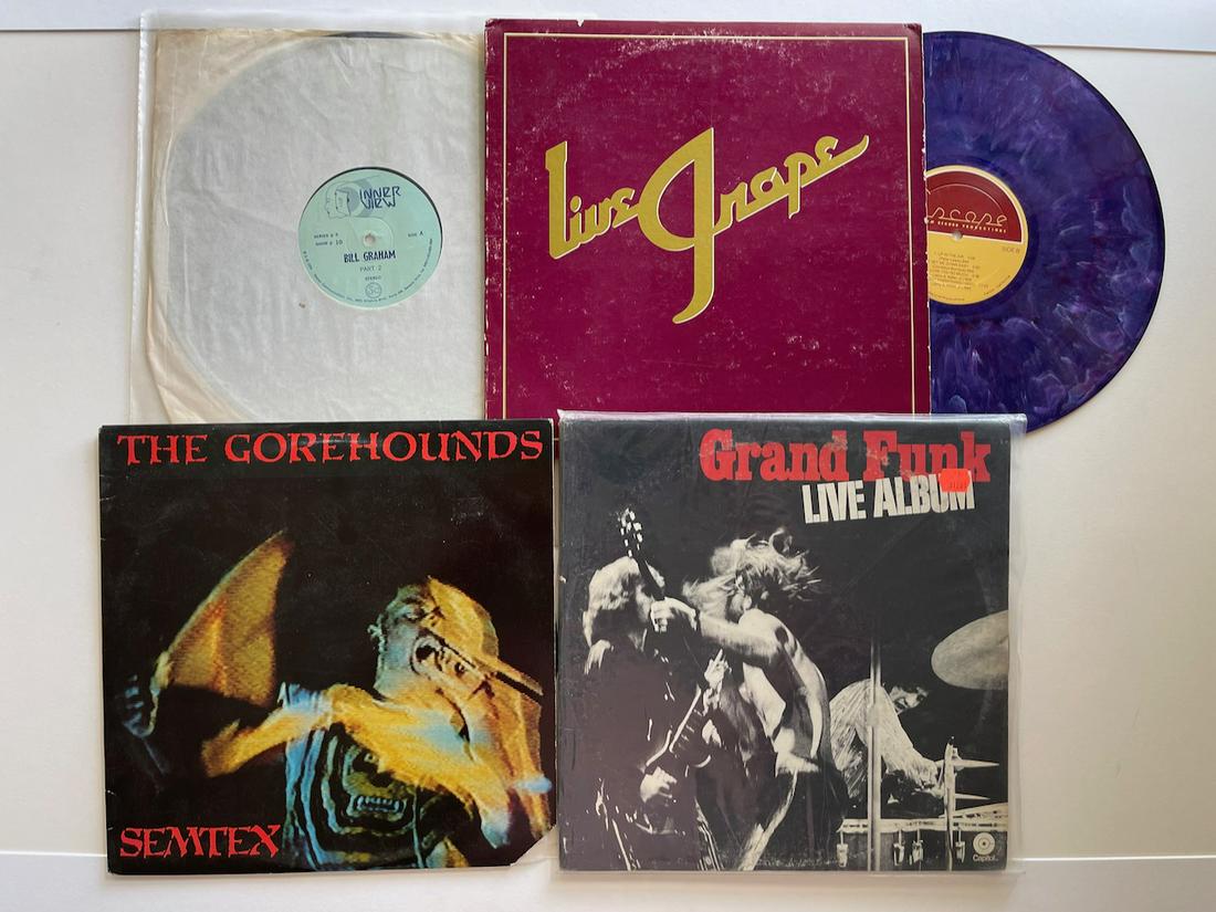 VARIOUS SET #9 with GRAND FUNK LIVE andBILL GRAHAM interview (1 of 1)