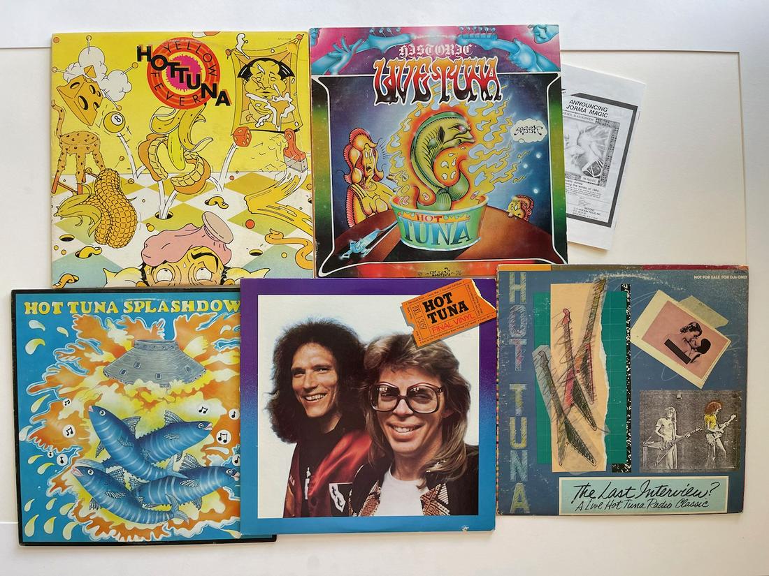 HOT TUNA SET #2 with Historic Hot Tuna including BOOKLET and INTERVIEW (1 of 2)