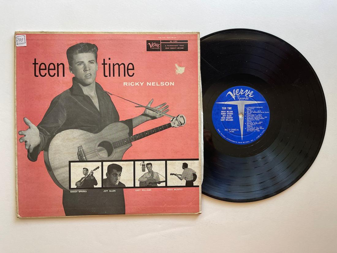 Ricky Nelson (2) - Teen Time Label: Verve Records - MG V 2083 (1 of 1)