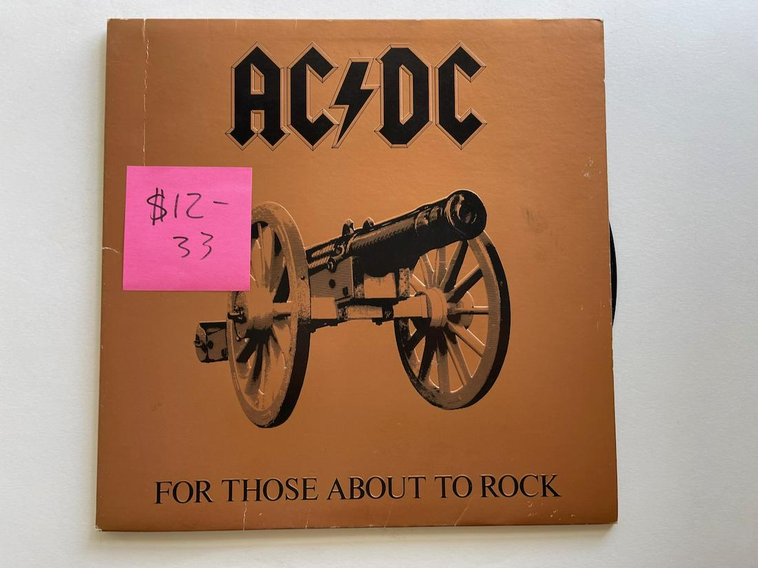 AC/DC FOR THOSE ABOUT TO ROCK: AC/DC FOR THOSE ABOUT TO ROCK. AC/DC - For Those About To Rock (We Salute You)Label:Atlantic - XSD 11111, Atlantic - XSD-11111Format:Vinyl, LP, Album, Gatefold