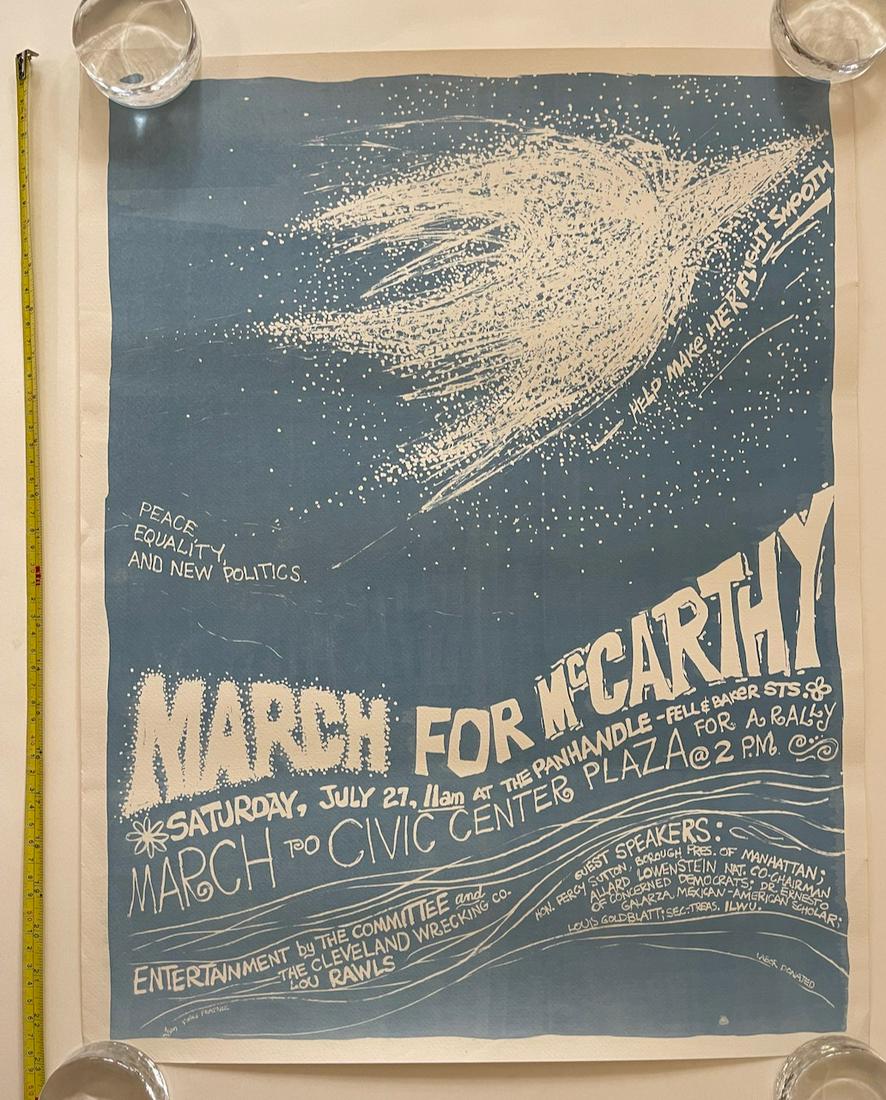 MARCH FOR MCCARTHY - RALLY POSTER (1 of 1)