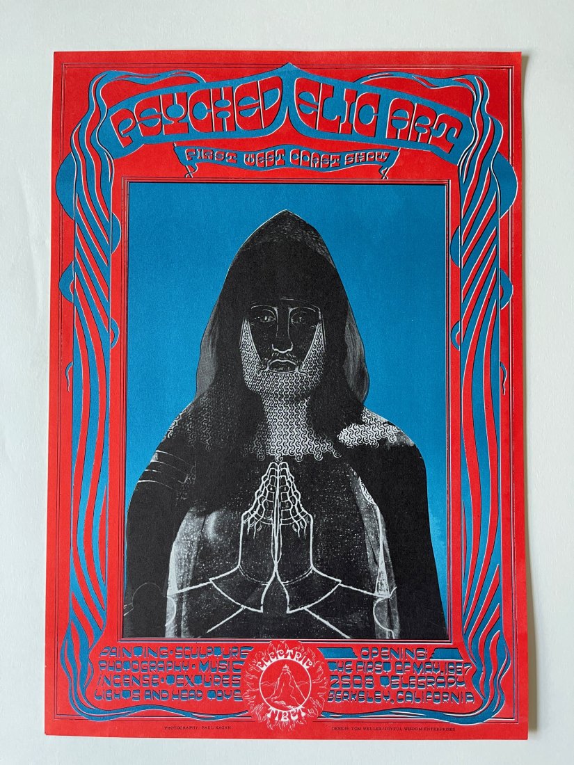 PSYCHEDELIC ART 1st WEST COAST SHOW ELECTRIC TIBET (1 of 1)