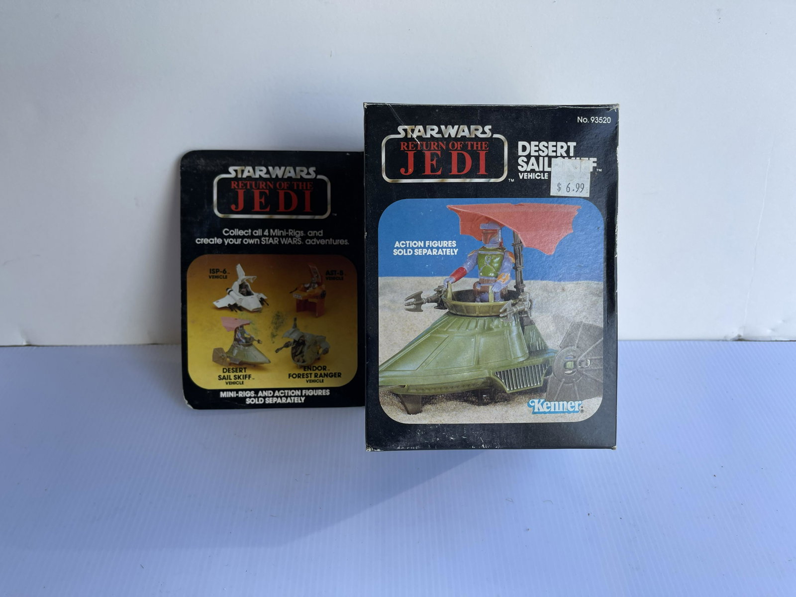 DESERT SAIL SKIFF: DESERT SAIL SKIFF. Kenner #93520. In box. With instruction booklet.