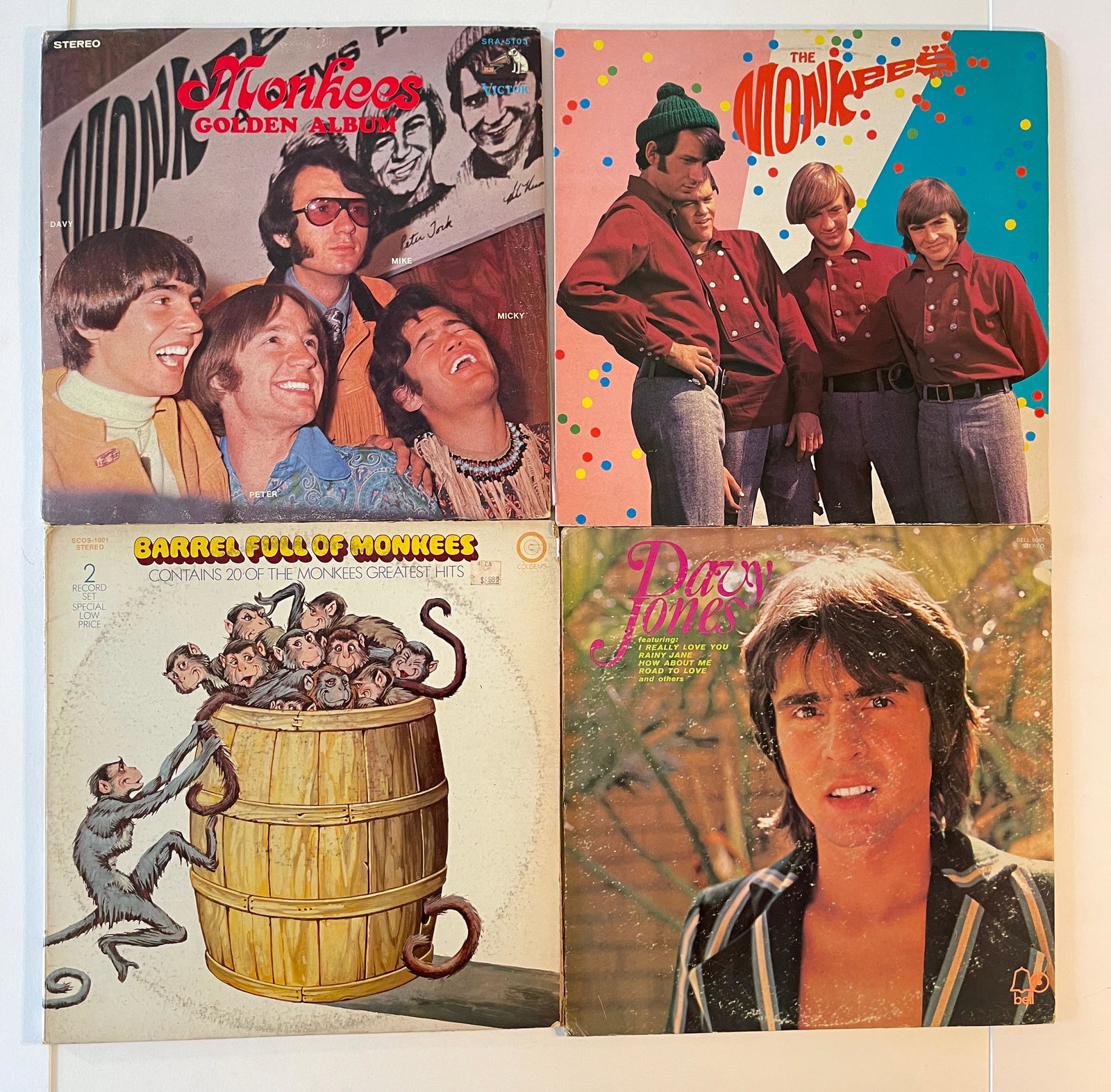 THE MONKEEâ€™S SET #2 WITH RARE JAPAN RELEASE & PROMO (1 of 3)