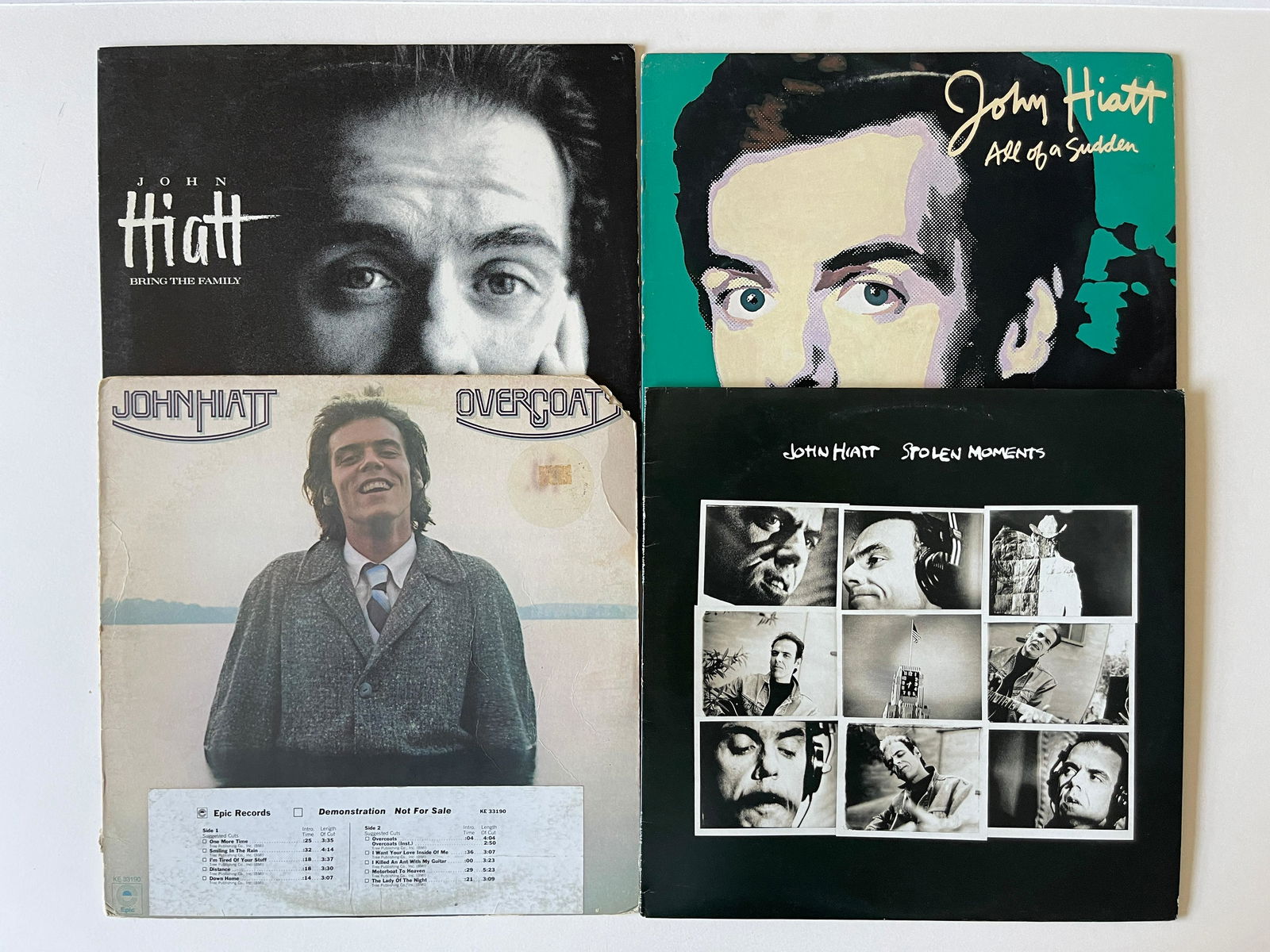 JOHN HIATT PROMO SET #2 (1 of 1)
