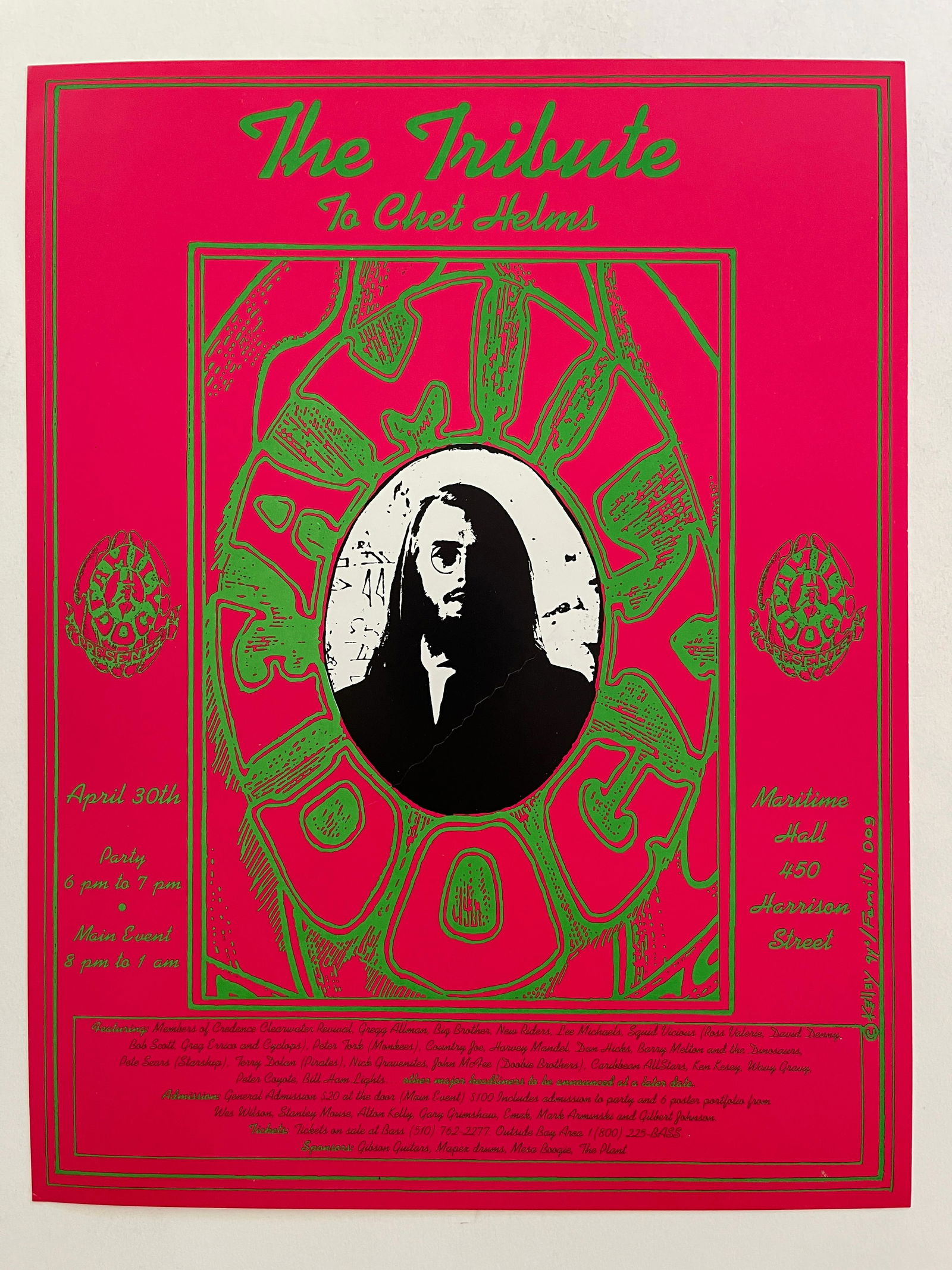 CHET HELMS tribute poster (1 of 1)